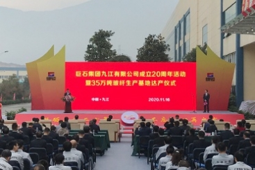 18LUCK九江举行成立20周年暨35万吨玻纤生产基地达产仪式